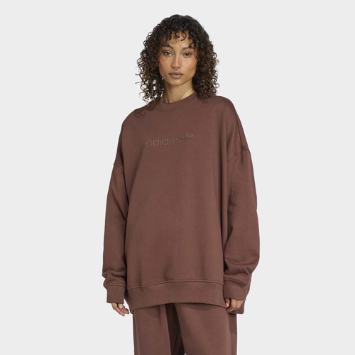 Bluza damska adidas Essentials Linear Oversized Crew JW1018