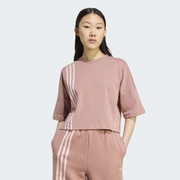 Koszulka damska adidas Off Placed 3 Stripes Tee JW3613