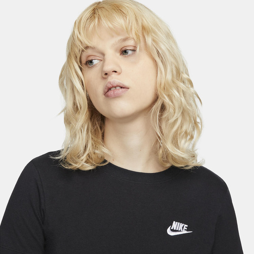 Koszulka damska Nike Sportswear Club Tee czarna DN2393-010