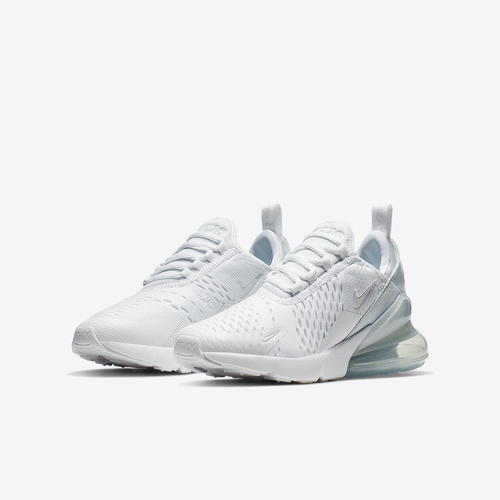 Buty Junior Nike Air Max 270 Białe 943345-103