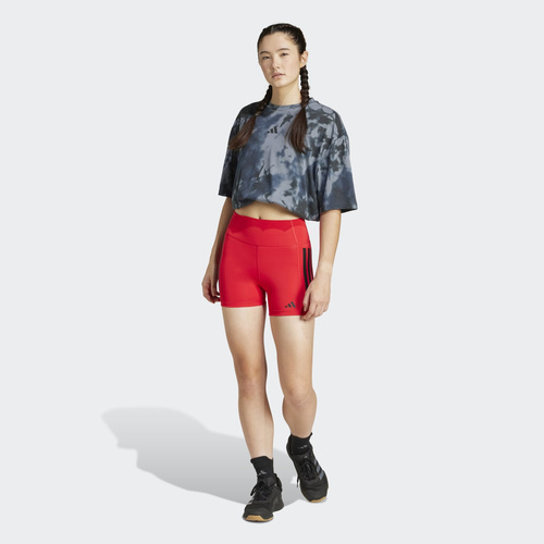 Legginsy damskie adidas Optime 3-Stripes 1/4 JN4583