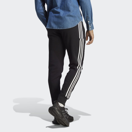 Spodnie męskie adidas Essentials French Terry Tapered Cuff 3-Stripes Pants HA4337