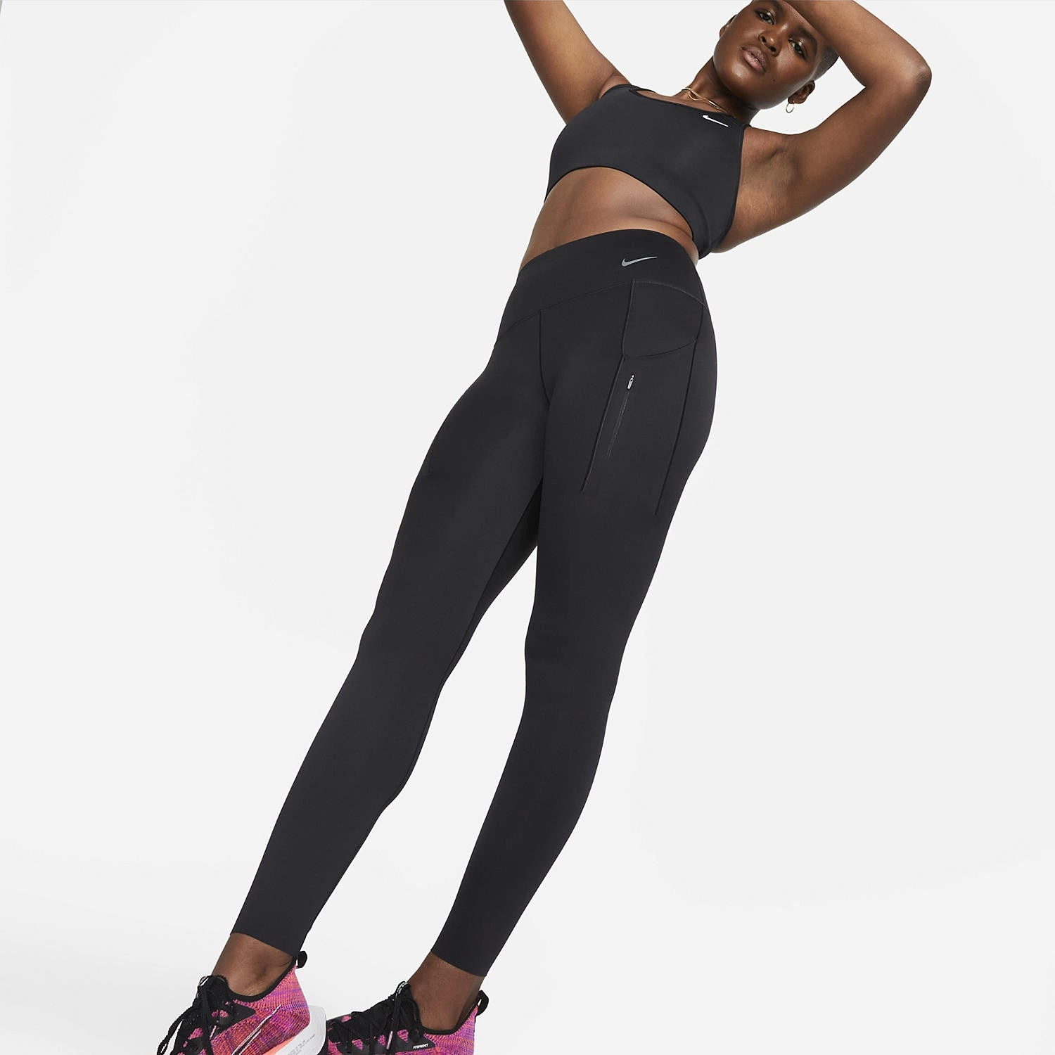 Legginsy Damskie Nike Pro Fitness Spodnie Sport S - Ceny i opinie