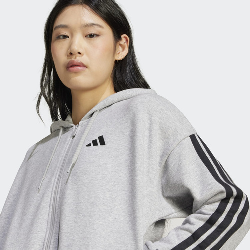 Bluza damska adidas Essentials 3-Stripes French Terry Full-Zip JE0055