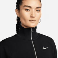 Bluza damska Nike NSW PHNX FLC QZ Crop DQ5767-010