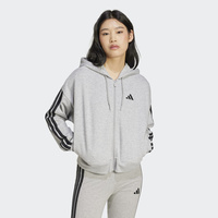 Bluza damska adidas Essentials 3-Stripes French Terry Full-Zip JE0055