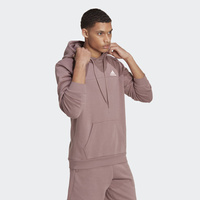 BLUZA MĘSKA ADIDAS STADIUM FLEECE BADGE OF SPORT HOODIE FIOLETOWA HL1600