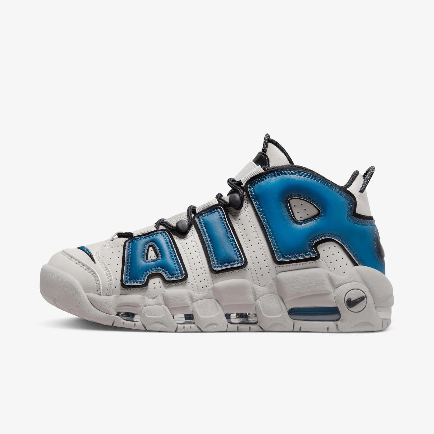 Nike air more uptempo shops mens white