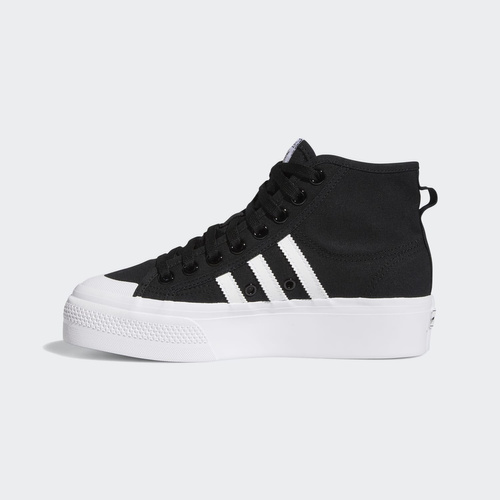BUTY DAMSKIE ADIDAS NIZZA PLATFORM MID CZARNE FY2783