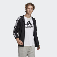 BLUZA MĘSKA ADIDAS ESSENTIALS FRENCH TERRY 3-STRIPES FULL-ZIP HOODIE CZARNA GK9032