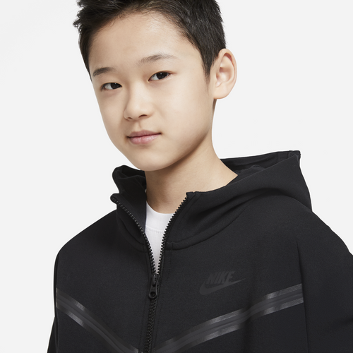 Bluza Junior Nike Sportswear Tech Fleece Czarna CU9223-010