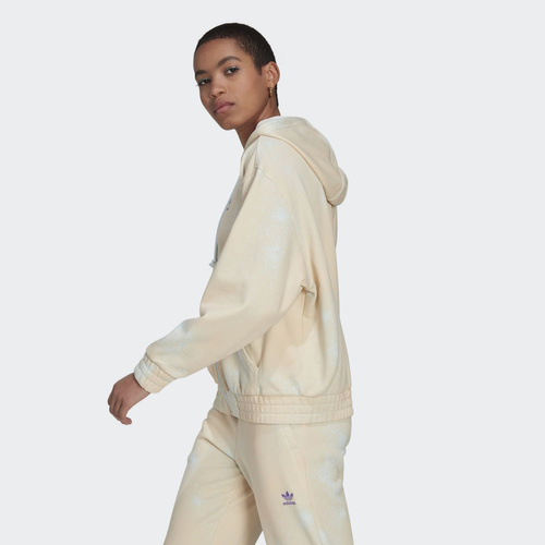 BLUZA DAMSKA ADIDAS ALLOVER PRINT FULL ZIP HOODIE HL6612