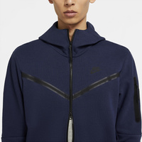 BLUZA MĘSKA NIKE NIKE SPORTSWEAR TECH FLEECE HOODIE FULL-ZIP NIEBIESKA CU4489-410