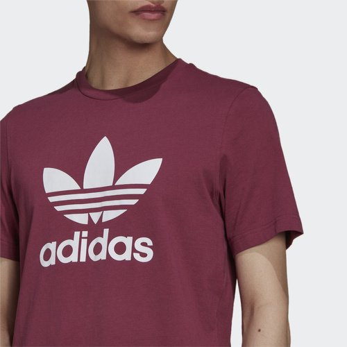 KOSZULKA MĘSKA ADIDAS ADICOLOR CLASSICS TREFOIL TEE BORDOWA H06641