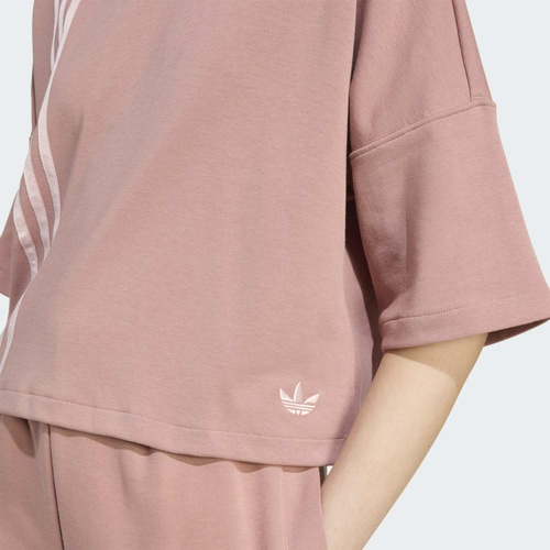 Koszulka damska adidas Off Placed 3 Stripes Tee JW3613