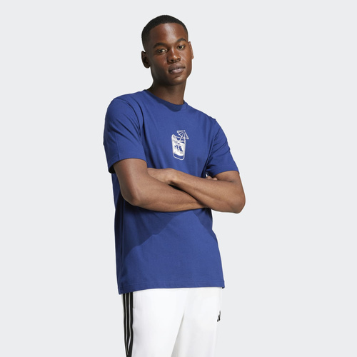 Koszulka męska adidas Lounge Drink Graphic JJ4014