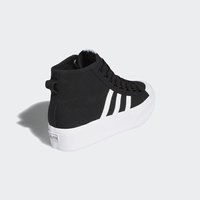 BUTY DAMSKIE ADIDAS NIZZA PLATFORM MID CZARNE FY2783