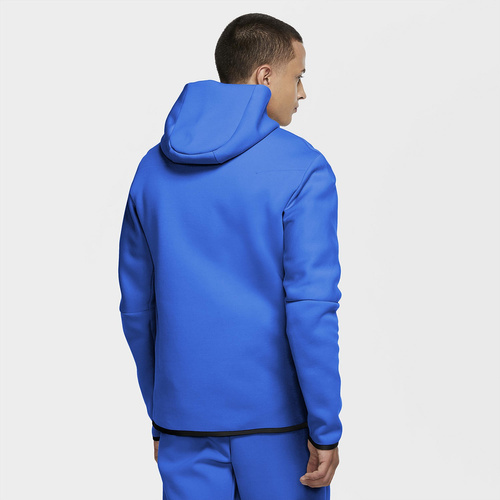 BLUZA MĘSKA NIKE SPORTSWEAR TECH FLEECE NIEBIESKA CU4489-480