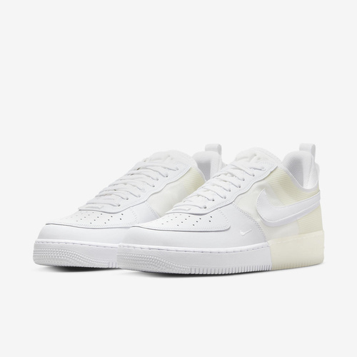 BUTY MĘSKIE NIKE AIR FORCE 1 REACT BIAŁE DM0573-100