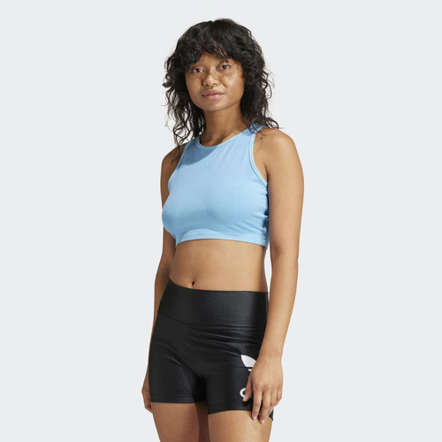 Koszulka damska adidas Essentials+ Crop Tank IR6001