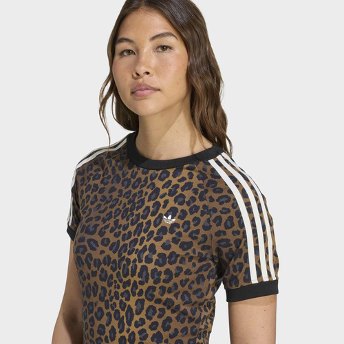 Koszulka damska adidas Leopard Cali JW7304