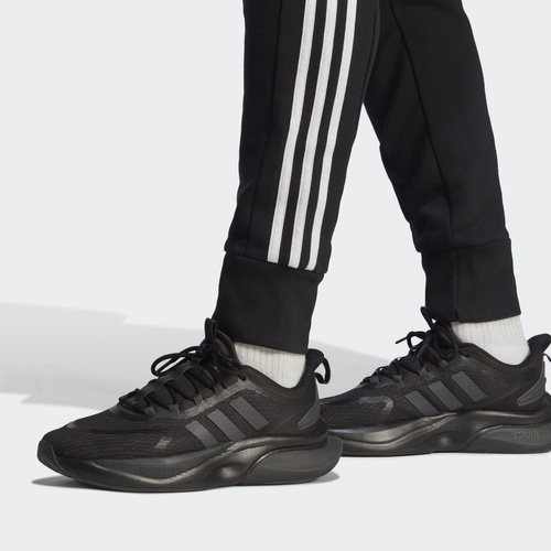 Spodnie męskie adidas Essentials French Terry Tapered Cuff 3-Stripes Pants HA4337