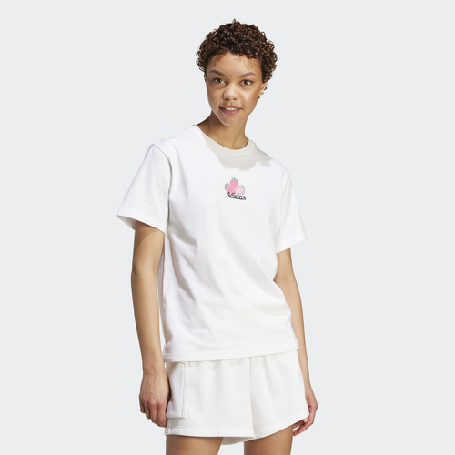 Koszulka damska adidas Farmers Market Strawberry Graphic KC2325