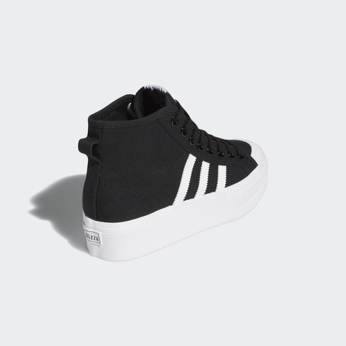 BUTY DAMSKIE ADIDAS NIZZA PLATFORM MID CZARNE FY2783