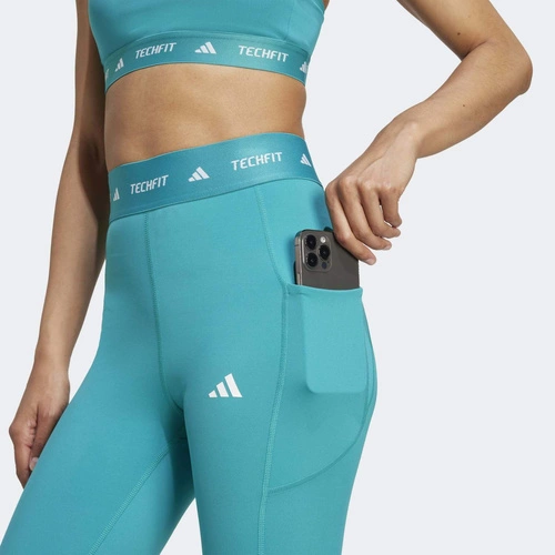 Legginsy damskie adidas Techfit Stash Pocket Full-Length JW7555