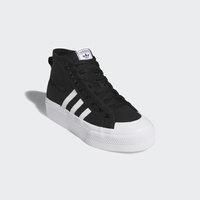BUTY DAMSKIE ADIDAS NIZZA PLATFORM MID CZARNE FY2783
