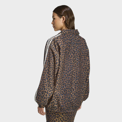 Bluza damska adidas Leopard Firebird Oversized JW7301