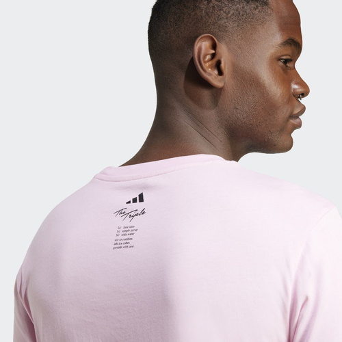 Koszulka męska adidas Lounge Drink Graphic JJ4015