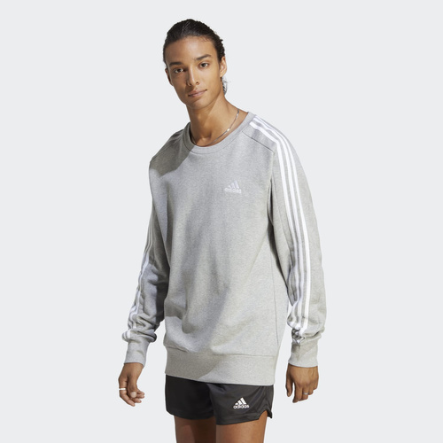 Bluza męska adidas Essentials French Terry 3-Stripes Sweatshirt IC9319