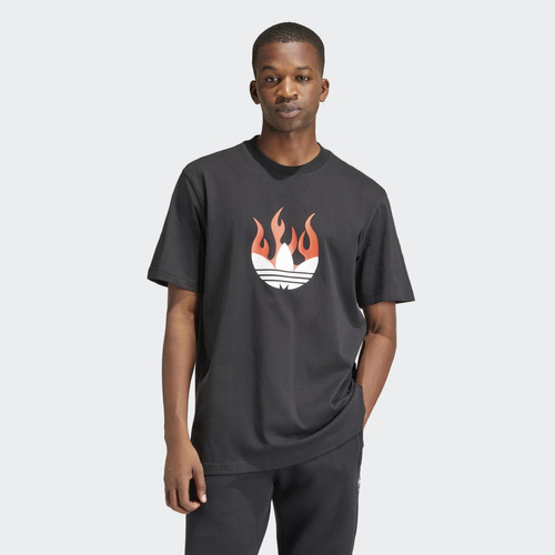 Koszulka męska adidas Flames Logo IS0178