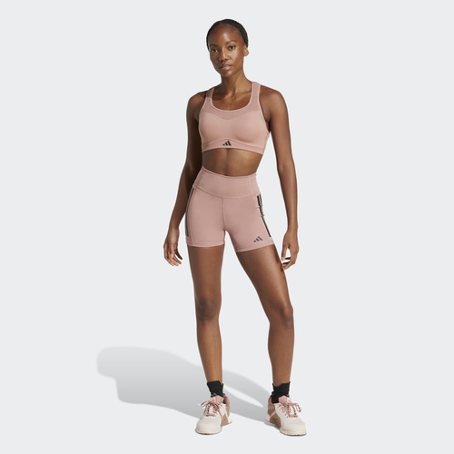 Legginsy damskie adidas Optime 3-Stripes 1/4 JG6146