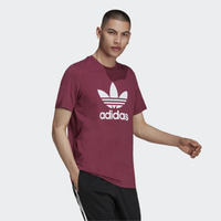 KOSZULKA MĘSKA ADIDAS ADICOLOR CLASSICS TREFOIL TEE BORDOWA H06641
