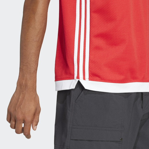 Koszulka męska adidas Adicolor Mock Eyelet JP1098