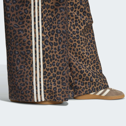 Spodnie damskie adidas Leopard Firebird Oversized JW7302