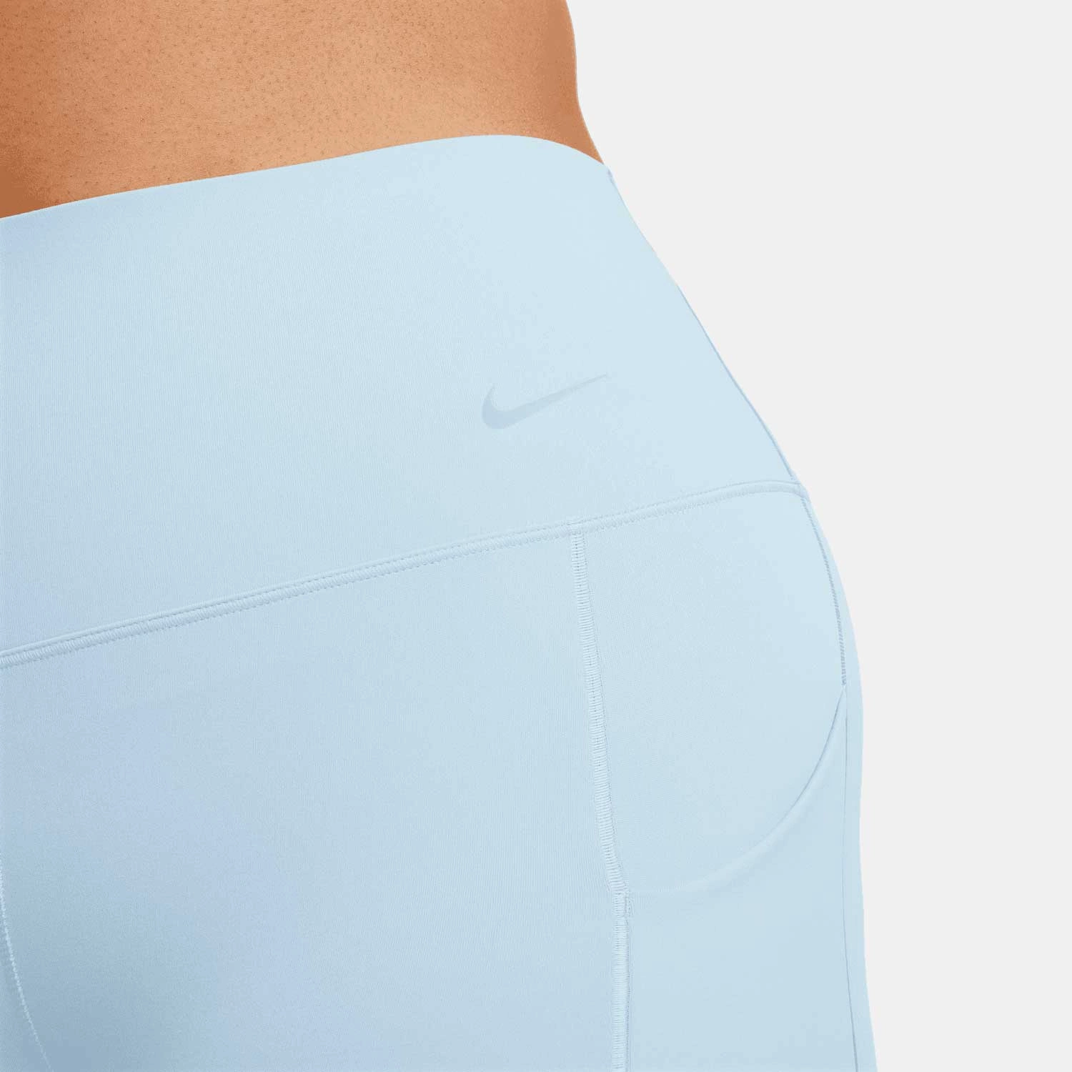 Damskie legginsy 7/8 z wysokim stanem i kieszeniami zapewniające średnie  wsparcie Nike Universa. Nike PL