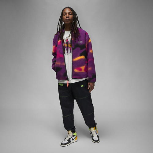 BLUZA MĘSKA AIR JORDAN FLT MVP STMT JKT FIOLETOWA DV1611-705