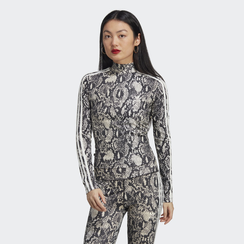 KOSZULKA DAMSKA ADIDAS ALLOVER PRINT LONG SLEEVE IC6086