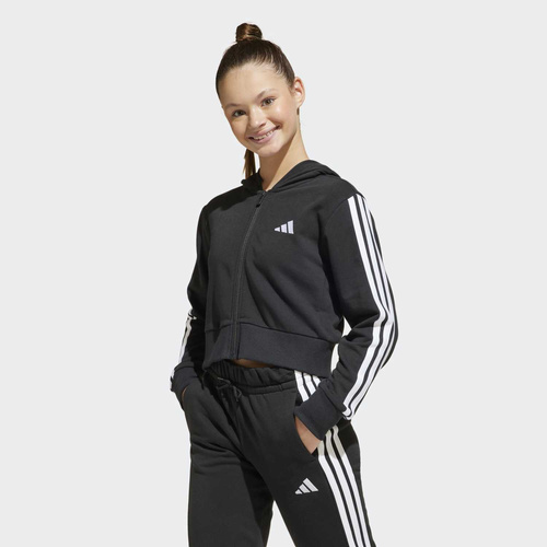 Bluza dziewczęca adidas Essentials Full-Zip Kids JJ0956