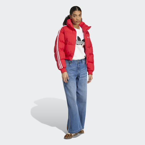 Kurtka damska adidas Adicolor Cropped Synthetic Down Puffer JX2966