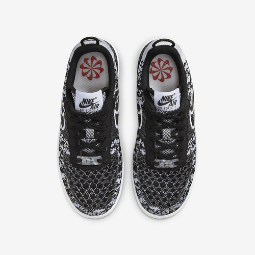 Buty Junior Nike Air Force 1 Crater Flyknit Czarne DM1060-001