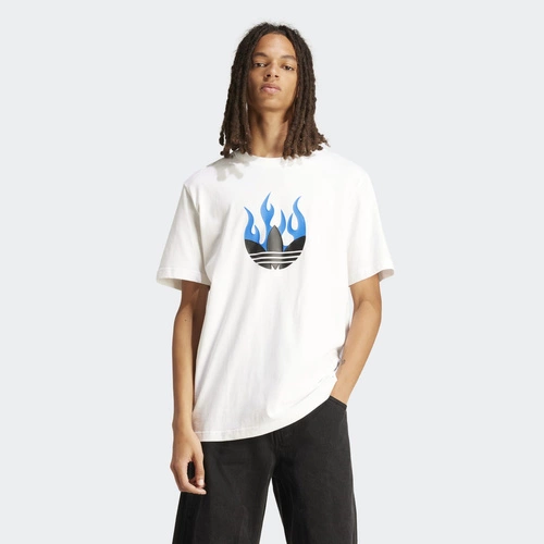 Koszulka męska adidas Flames Logo IS2944