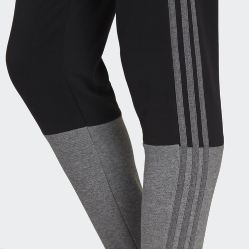 SPODNIE MĘSKIE ADIDAS ESSENTIALS MÉLANGE FRENCH TERRY PANTS CZARNE HK2899