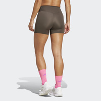 Spodenki damskie adidas Optime 4-Inch Raw-Cut-Hem IK5480