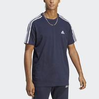 Koszulka męska adidas Essentials Single Jersey 3-Stripes Tee IC9335