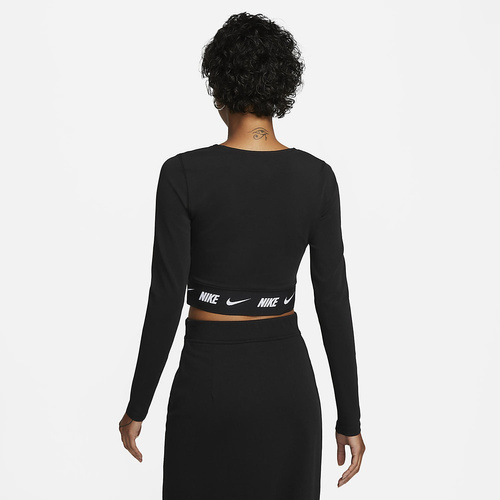 Koszulka damska Nike Crop Tape Top DX2315-010