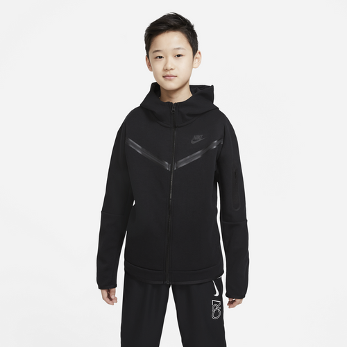 Bluza Junior Nike Sportswear Tech Fleece Czarna CU9223-010